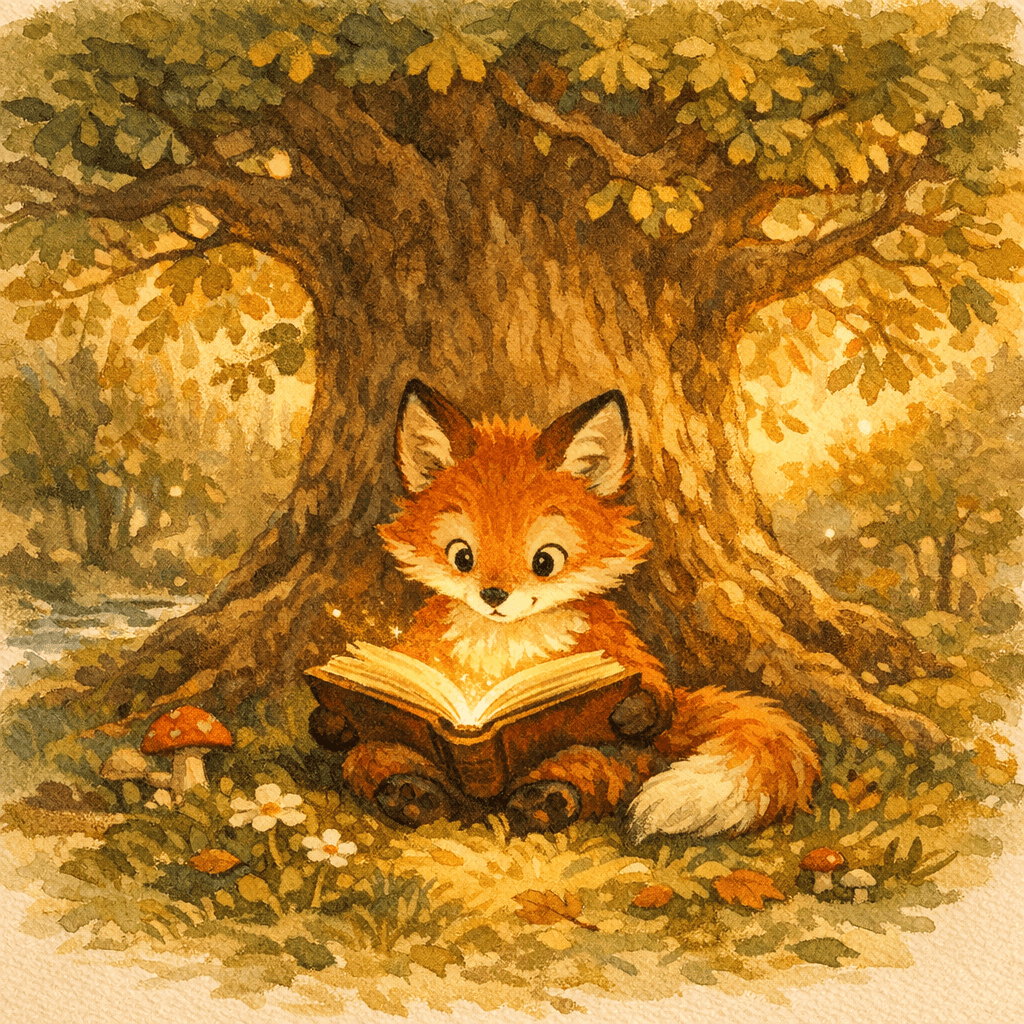 Illustration style storybook illustration